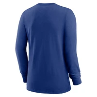 Women's Nike Royal New York Mets Authentic Collection Legend Performance Long Sleeve T-Shirt