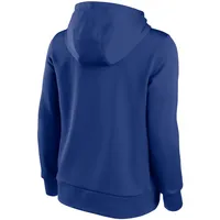 Women's Nike Royal New York Mets Club Angle Performance Pullover Hoodie