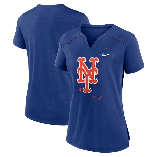 Lids New York Mets Nike Women's Pure Pride Boxy Performance Notch