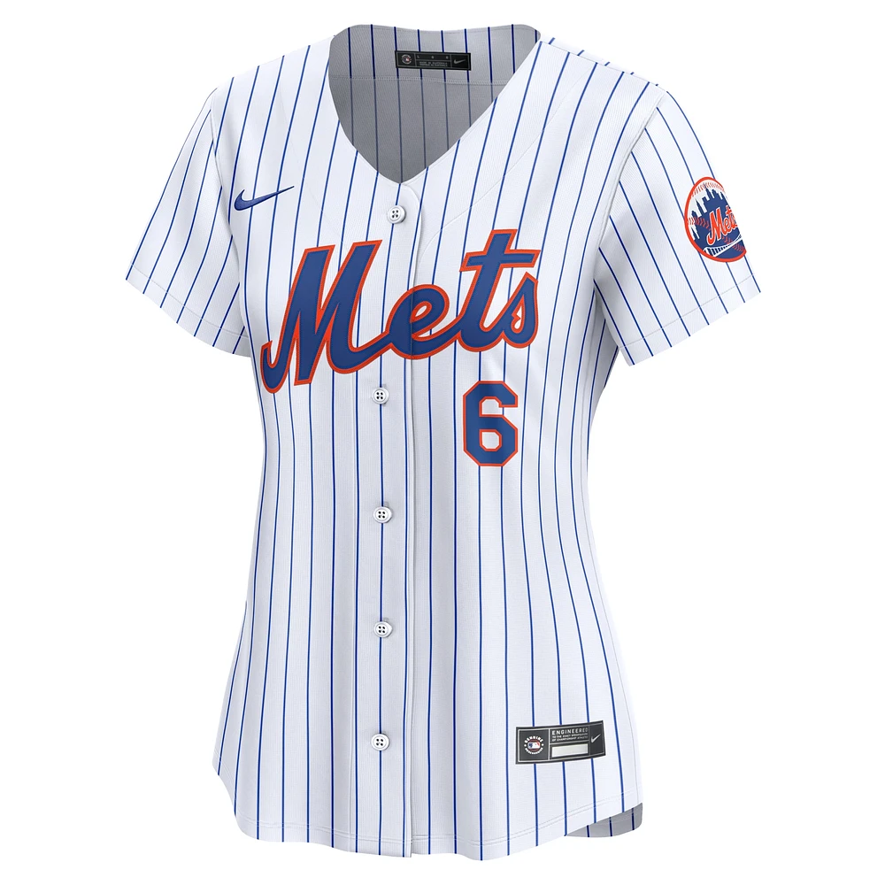 Women's Nike Starling Marte White New York Mets Home Limited Player Jersey