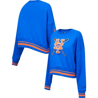 Pro Standard Women's Black New York Mets City Scape Pullover Sweatshirt