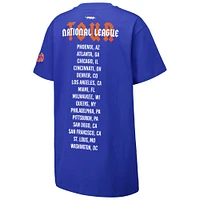 Robe t-shirt surdimensionnée Pro Standard Royal New York Mets City Tour pour femmes