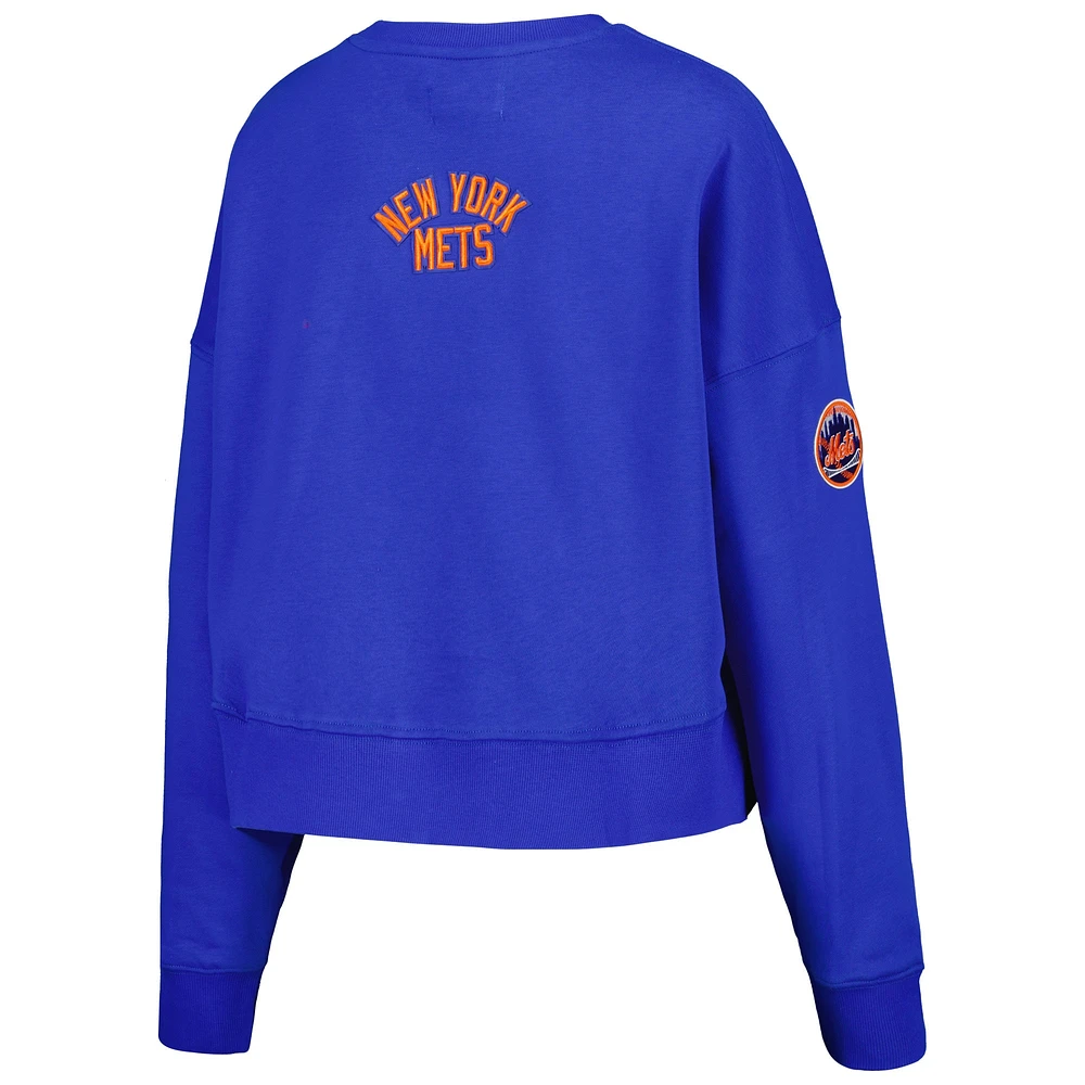 Sweat-shirt Pro Standard Royal New York Mets Painted Sky pour femmes