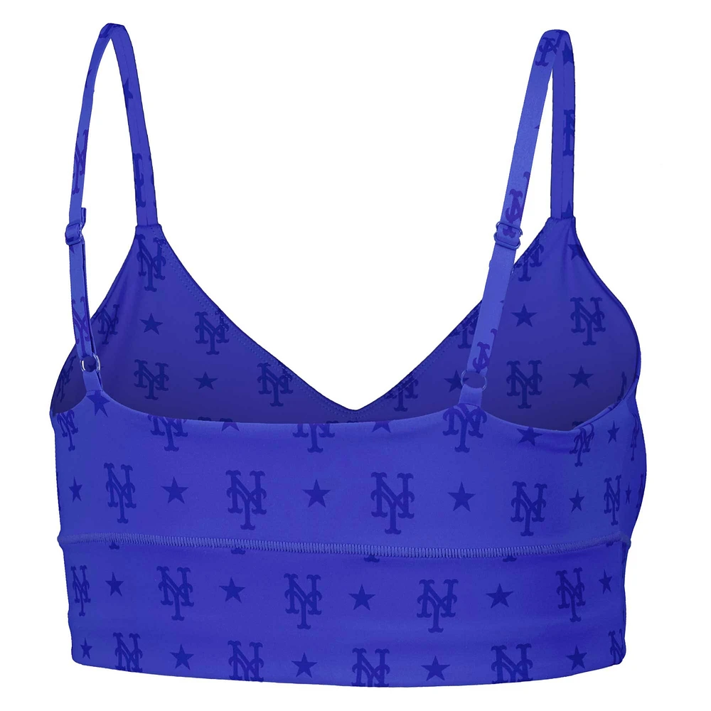 Soutien-gorge actif Terez Royal New York Mets pour femme