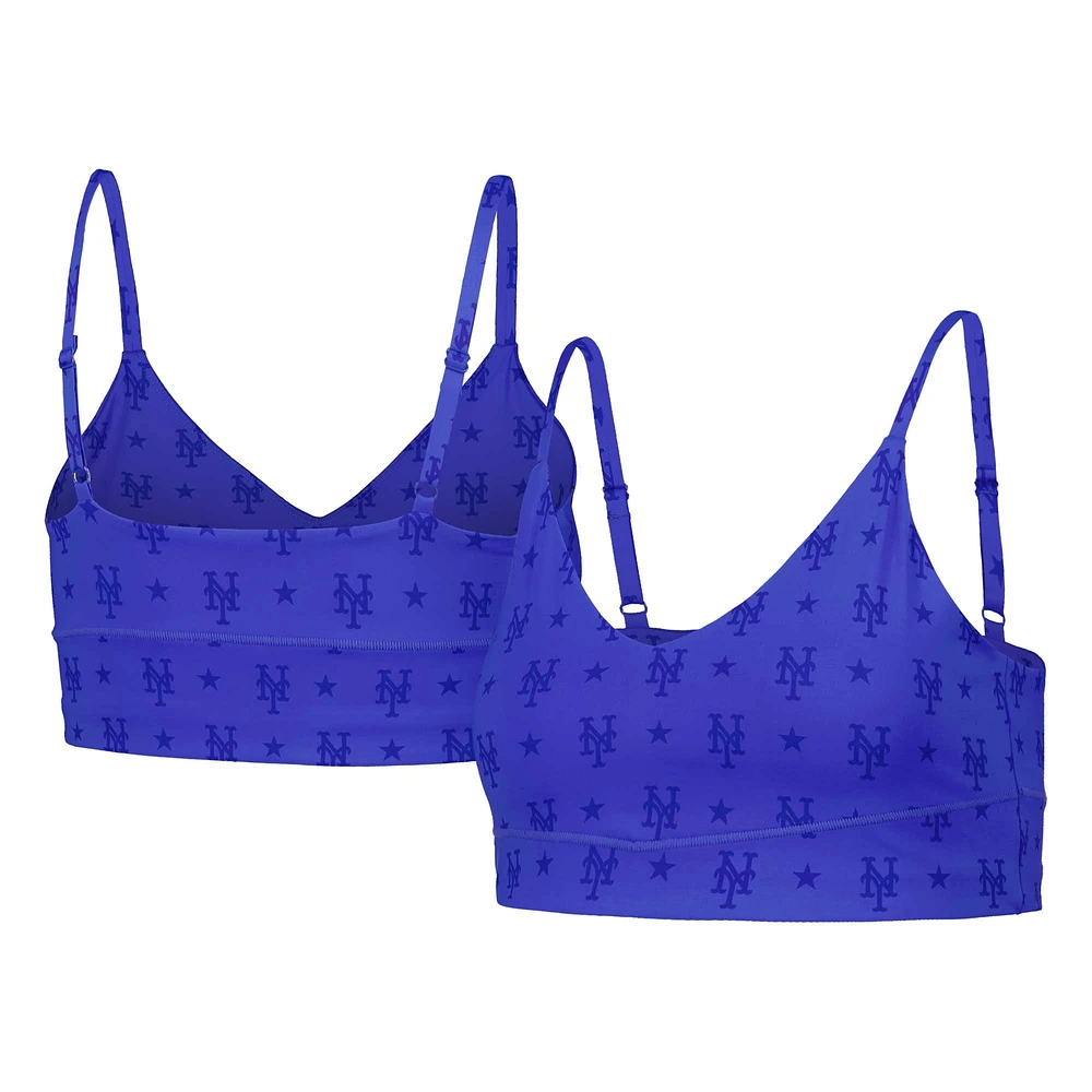 Soutien-gorge actif Terez Royal New York Mets pour femme