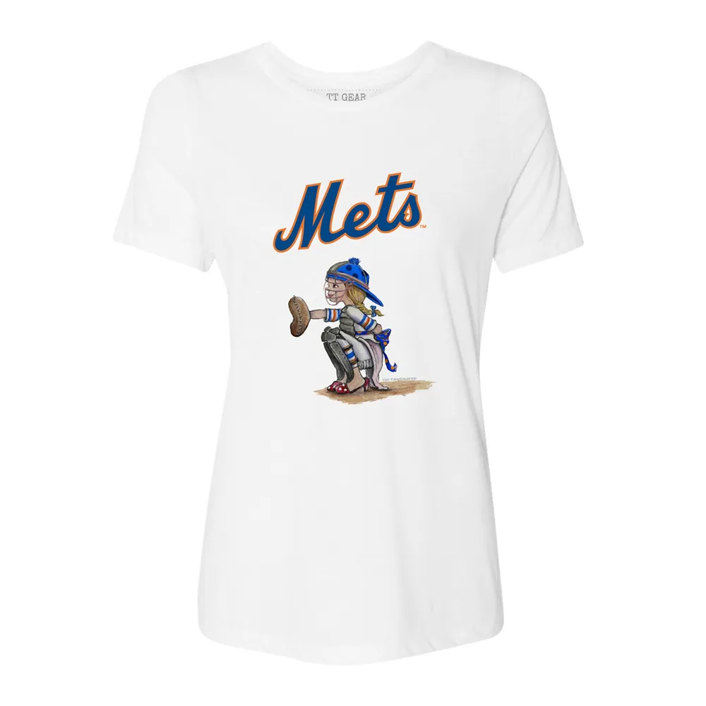 Lids New York Mets Tiny Turnip Women's Kate the Catcher T-Shirt