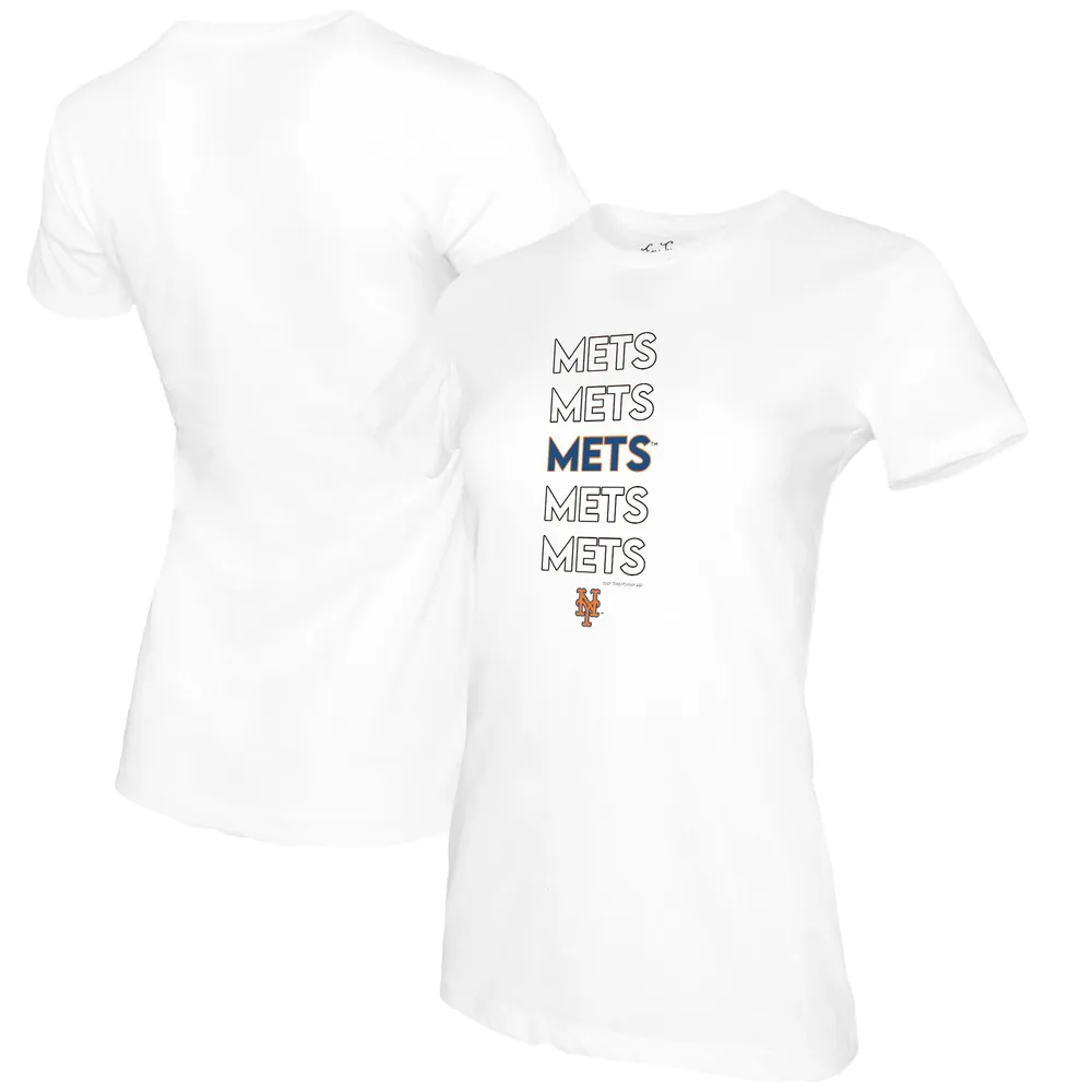 New York Mets Pride Graphic T-Shirt - White - Mens