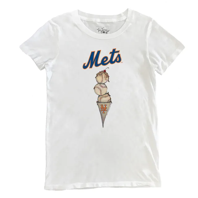 Lids New York Mets Tiny Turnip Women's Triple Scoop T-Shirt