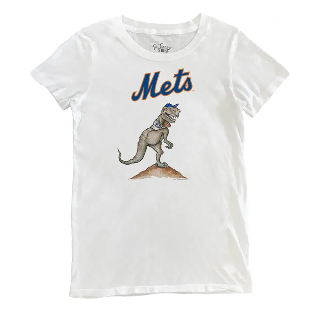 New York Mets Tiny Turnip Women's Fastball 3/4-Sleeve Raglan T