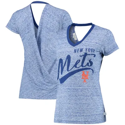 Los Angeles Dodgers Touch Women's Triple Play V-Neck T-Shirt - Royal