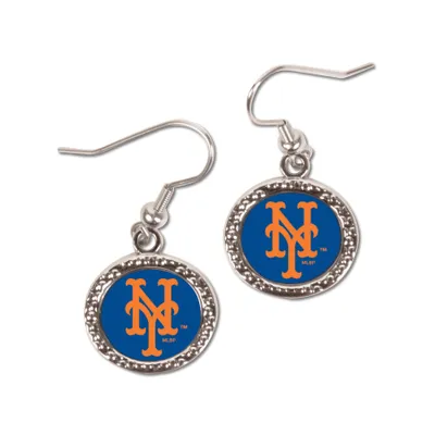 New York Mets WinCraft Women's Round Dangle Earrings