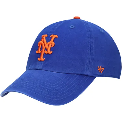 New York Mets '47 Youth Team Logo Clean Up Adjustable Hat - Royal