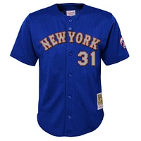 Youth Mitchell & Ness Mike Piazza Royal New York Mets Cooperstown Collection Mesh Batting Practice Jersey