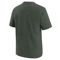 Youth Nike  Anthracite New York Mets City Connect Wordmark T-Shirt