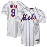 Youth Nike Brandon Nimmo White New York Mets Home Replica Player Jersey