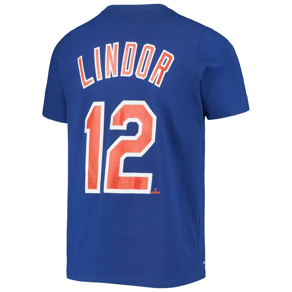 Nike Francisco Lindor Youth Jersey - NY Mets Kids Home Jersey