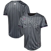 Maillot Nike Graphite New York Mets 2024 City Connect Limited pour jeunes