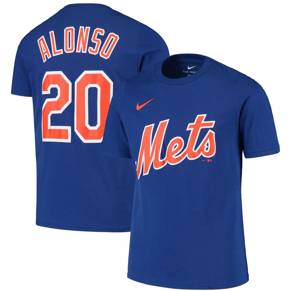 Infant Nike Pete Alonso Royal New York Mets Player Name & Number T-Shirt