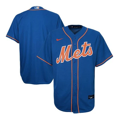 Youth Nike Royal New York Mets Alternate Replica Team - Jersey