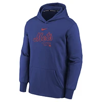 Youth Nike Royal New York Mets Authentic Collection Performance Pullover Hoodie