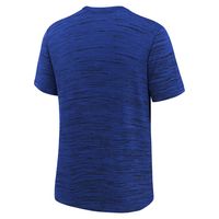 Youth Nike Royal New York Mets Authentic Collection Velocity Practice Performance T-Shirt