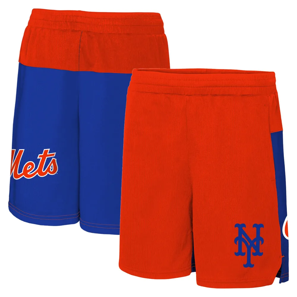 New York Mets Youth 7th Inning Stretch Shorts - Orange