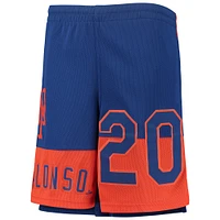 Youth Pete Alonso Royal New York Mets Pandemonium Name & Number Shorts