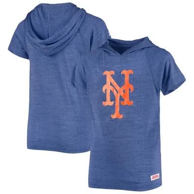 New York Yankees Stitches Sleeveless Pullover Hoodie - Navy