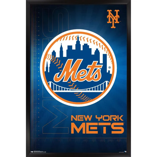 New York Mets Baseball Mascot Mr Met Poster Print Artwork Room 