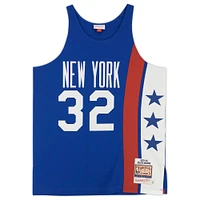 Julius Erving Blue New York Nets Autographed Mitchell & Ness 1973-74 Authentic Jersey with "3x ABA MVP" Inscription