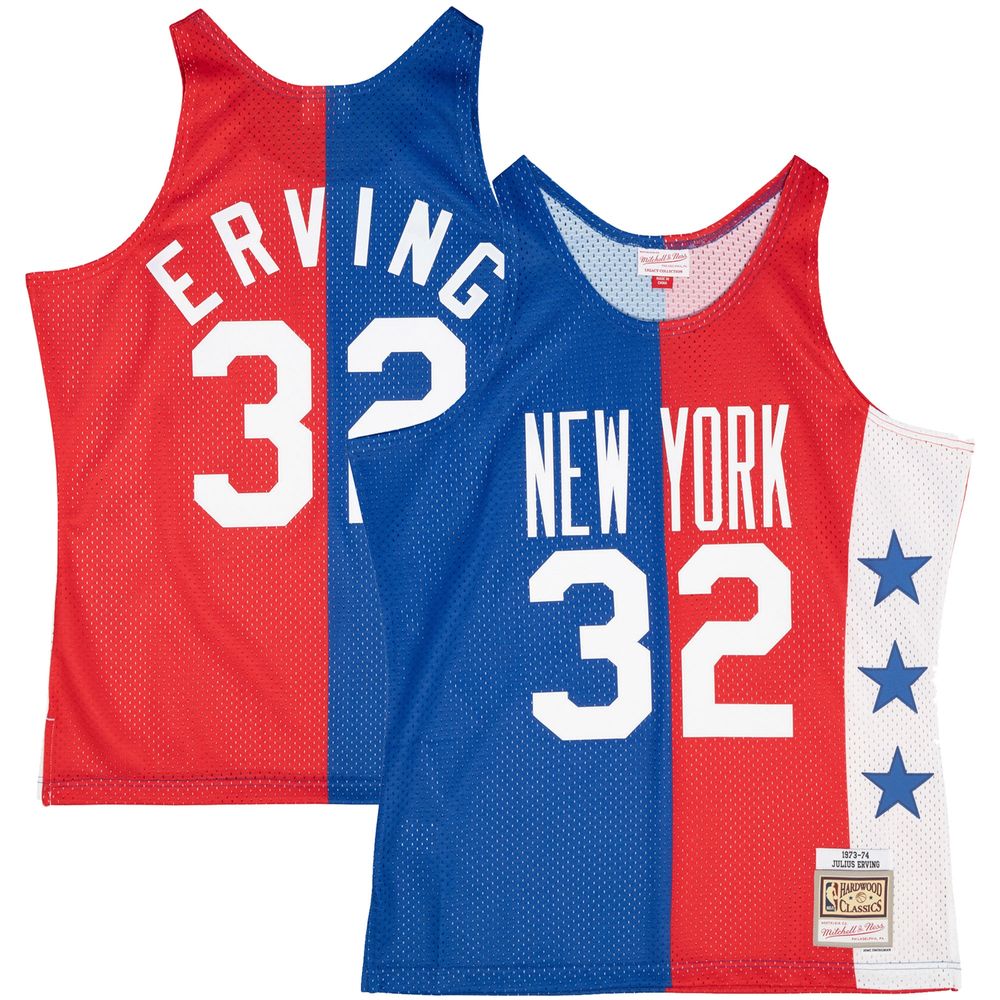  Julius Erving New York Nets 1973-74 Men's White
