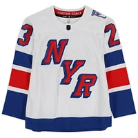 Adam Fox New York Rangers Autographed 2024 Stadium Series adidas Authentic Jersey