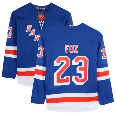 Autographed Adam Fox New York Rangers Jersey Fanatics Authentic