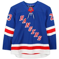 Adam Fox New York Rangers Autographed Game-Used #23 Blue Set 1 Jersey from the 2023-24 NHL Season