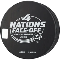 Adam Fox New York Rangers Autographed Team USA 4 Nations Face-Off Hockey Puck 