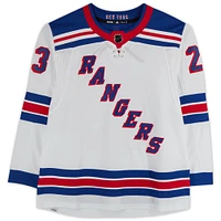 Adam Fox New York Rangers Autographed White adidas Authentic Jersey with "No Quit in NY!" & "Foxyclean" Inscriptions - Limited Edition of 10 