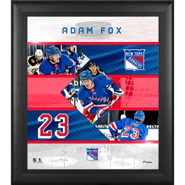 Fanatics Women's Branded Adam Fox Blue New York Rangers Home
