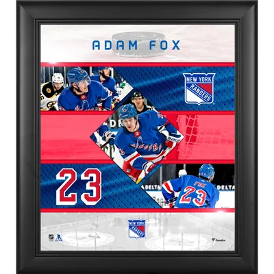 Adam Fox Signed New York Rangers Fanatics Hockey Jersey Fanatics