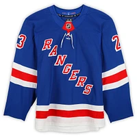 Adam Fox New York Rangers Game-Used #23 Blue Set 2 Jersey from the 2024-25 NHL Season