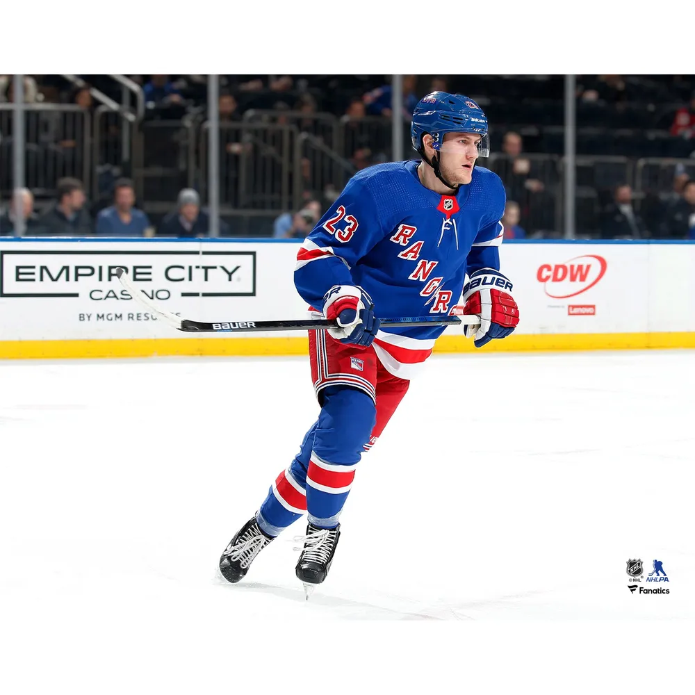 New York Rangers Adam Foxs White Road Jersey