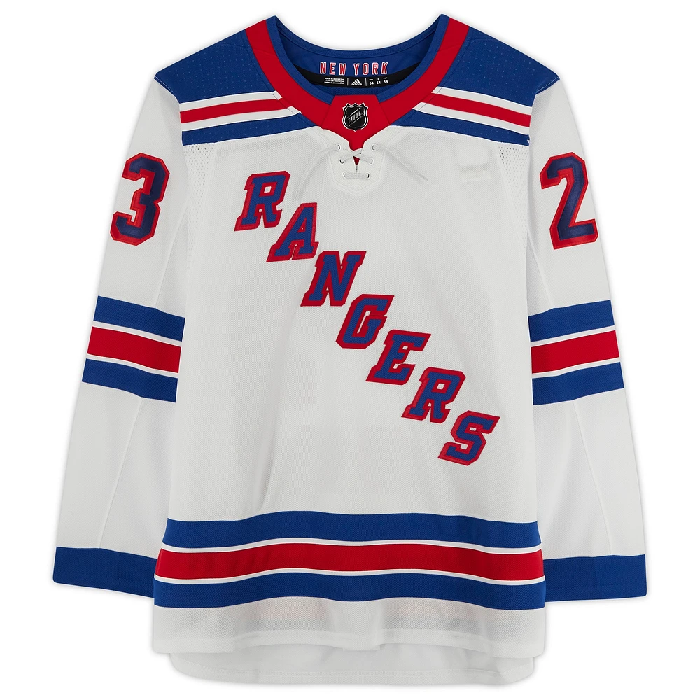 Adam Fox White New York Rangers Autographed adidas Authentic Jersey with "2021 Norris" Inscription