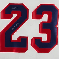 Adam Fox White New York Rangers Autographed adidas Authentic Jersey with "2021 Norris" Inscription