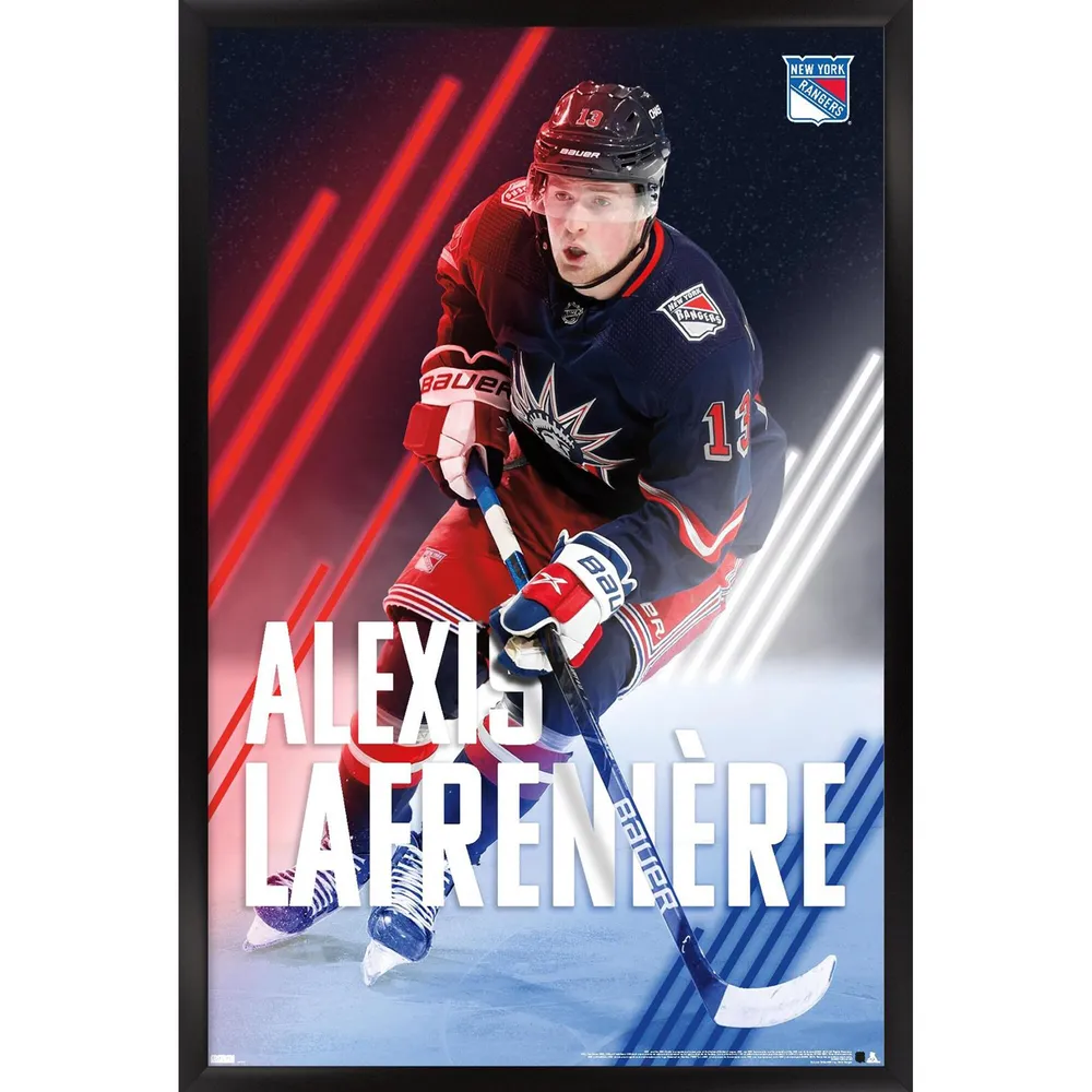 Youth New York Rangers Alexis Lafreniere Blue Home Replica Player Jersey