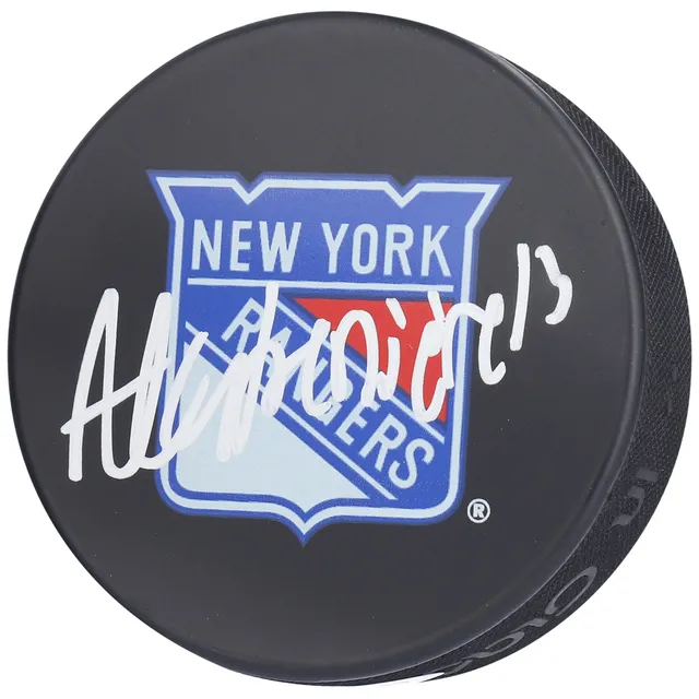 Alexis Lafreniere New York Rangers Autographed adidas White