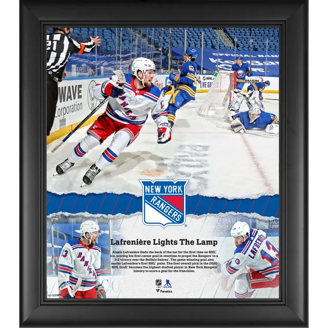 Lids Alexis Lafreniere New York Rangers Fanatics Authentic Game