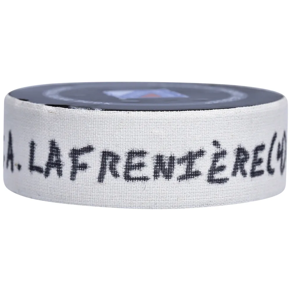 Alexis Lafreniere New York Rangers Game-Used Goal Puck From May 5