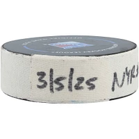 Rondelle de but utilisée par Artemi Panarin des Rangers de New York contre les Capitals de Washington le 5 mars 2025