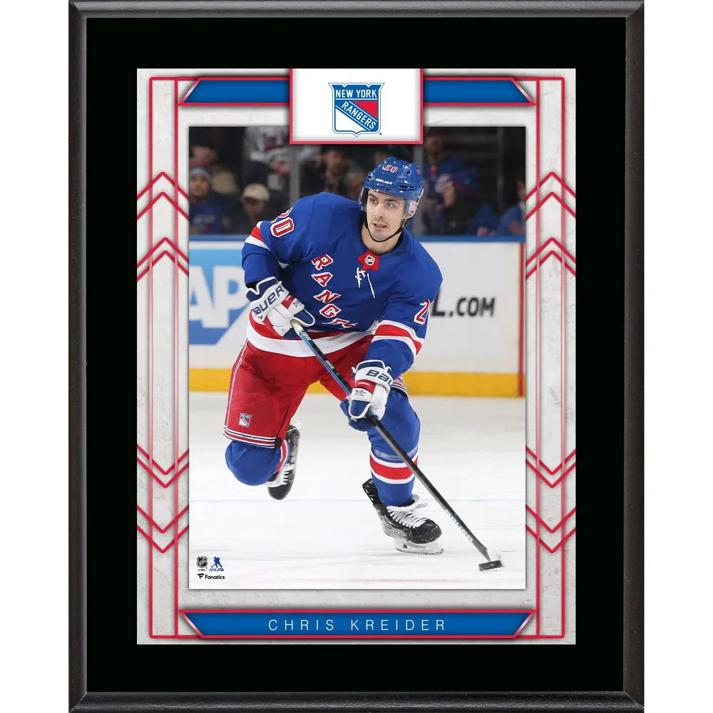 Kaapo Kakko New York Rangers Autographed Blue Fanatics Breakaway