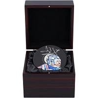 Henrik Lundqvist New York Rangers Autographed Hockey Puck - Art by Josh Trout - Limited Edtion #1/1