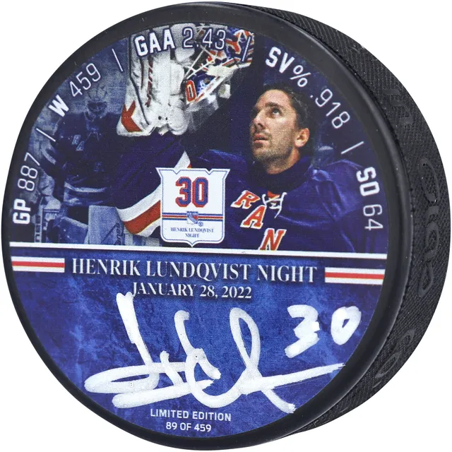 Rangers Official Lundqvist Night Patch